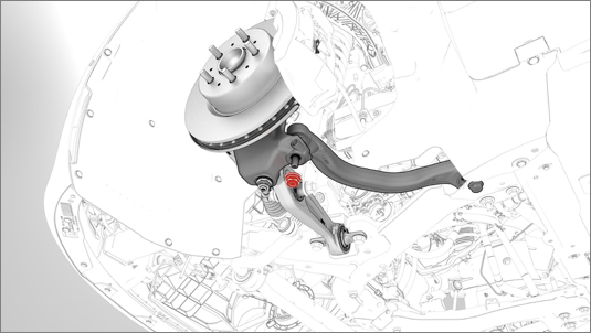 前悬挂下控制臂（弯型）右 – 特斯拉 MODEL 3/Y